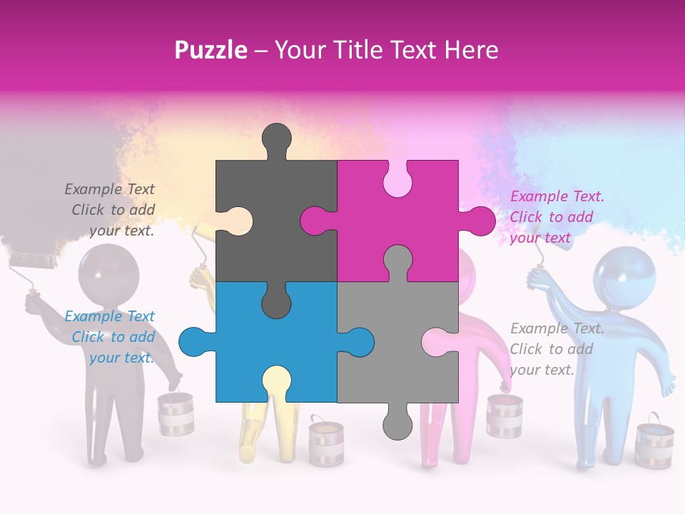 Black White Design PowerPoint Template