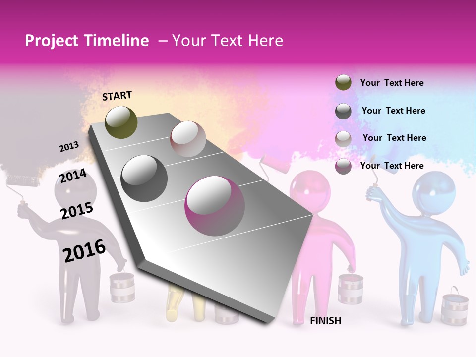 Black White Design PowerPoint Template