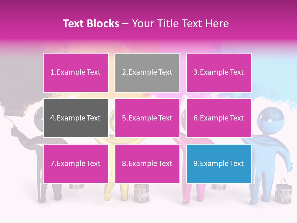 Black White Design PowerPoint Template
