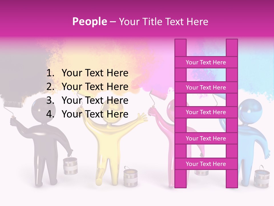 Black White Design PowerPoint Template