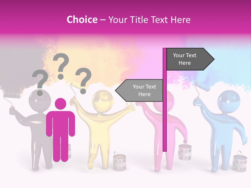 Black White Design PowerPoint Template