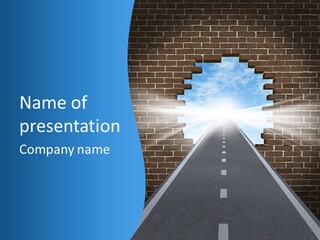 Determination Believing Light PowerPoint Template