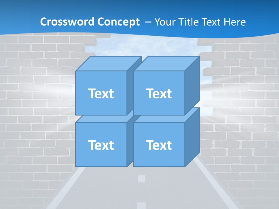 Determination Believing Light PowerPoint Template