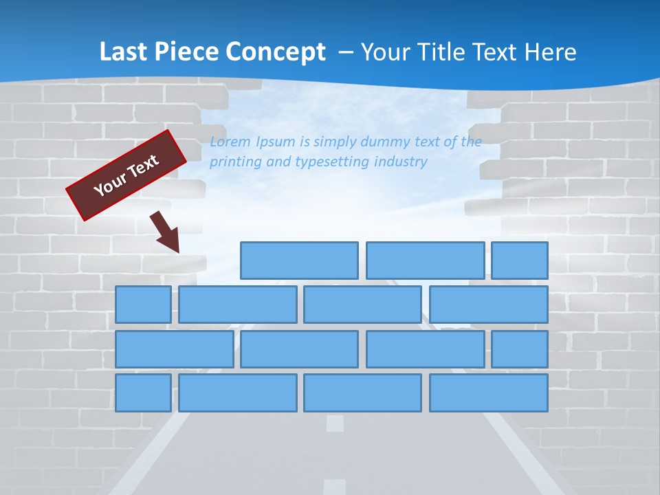 Determination Believing Light PowerPoint Template