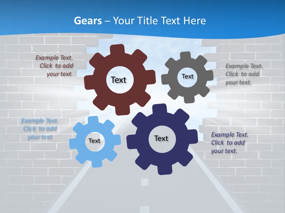 Determination Believing Light PowerPoint Template