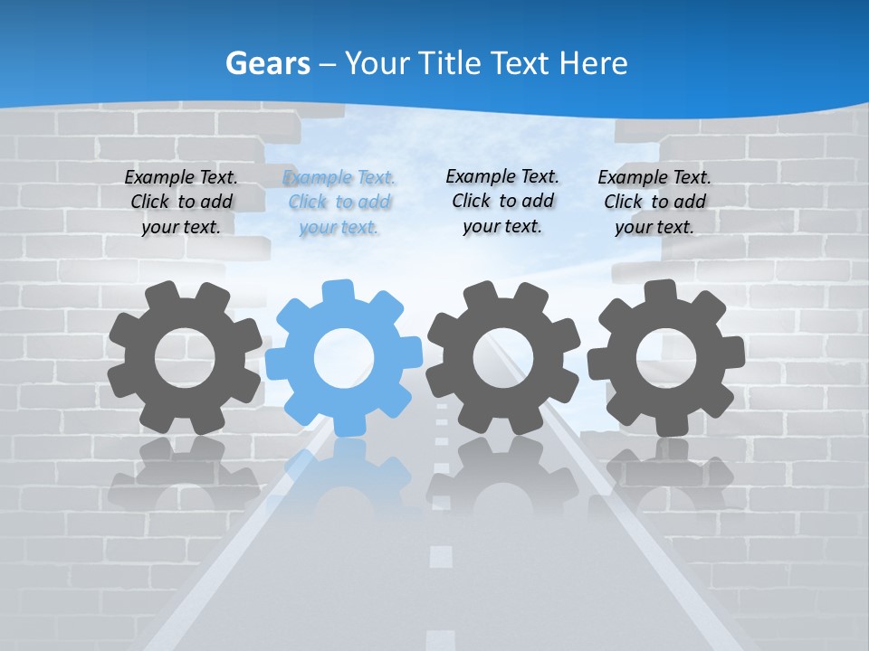 Determination Believing Light PowerPoint Template