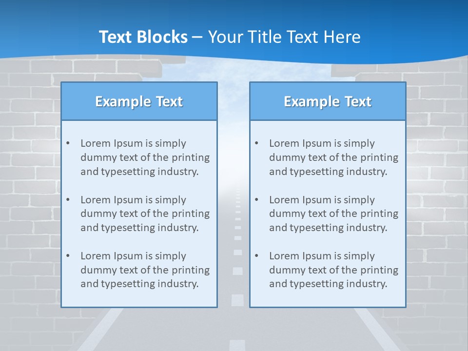 Determination Believing Light PowerPoint Template