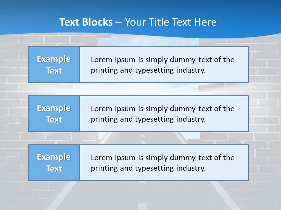 Determination Believing Light PowerPoint Template