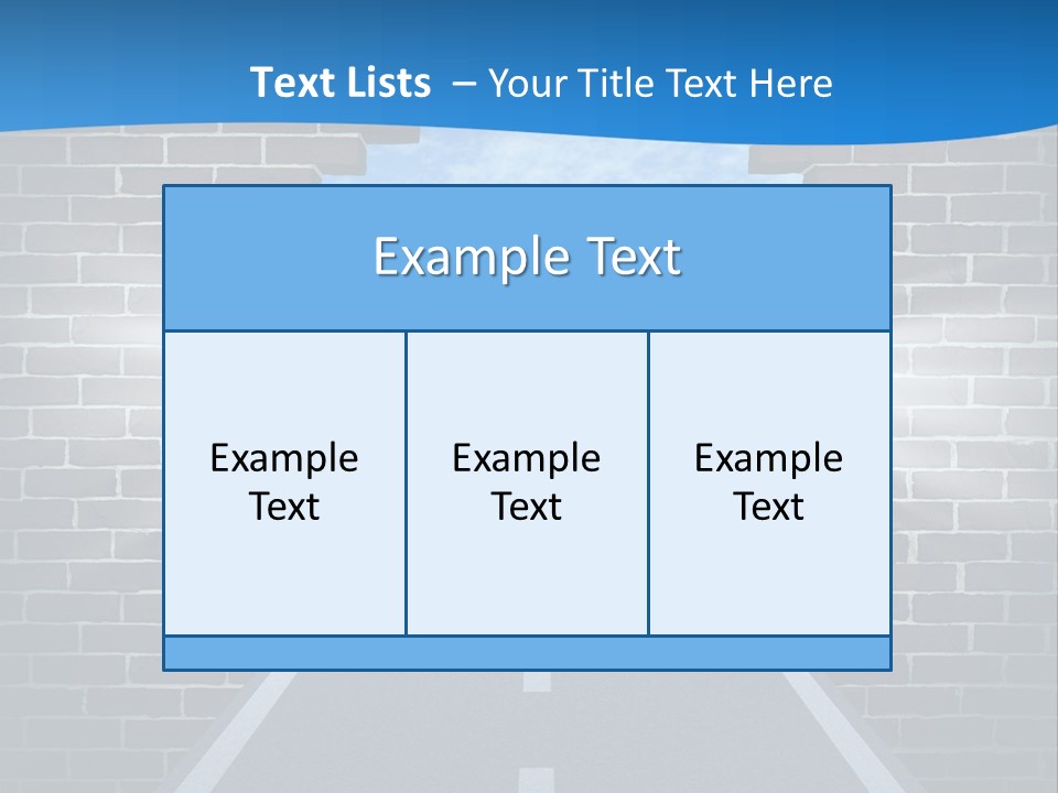 Determination Believing Light PowerPoint Template