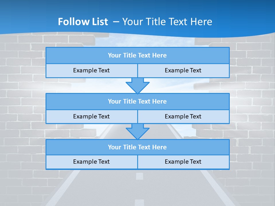 Determination Believing Light PowerPoint Template