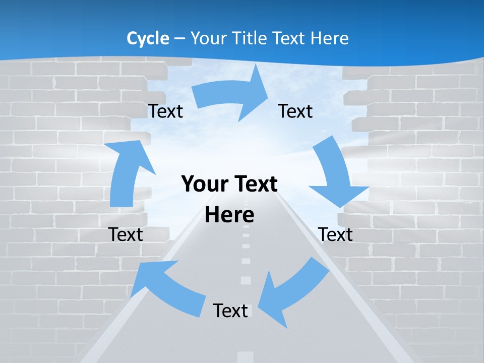 Determination Believing Light PowerPoint Template