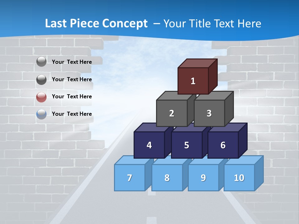 Determination Believing Light PowerPoint Template