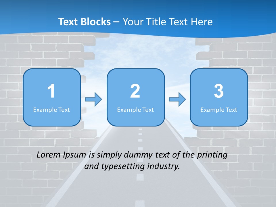 Determination Believing Light PowerPoint Template