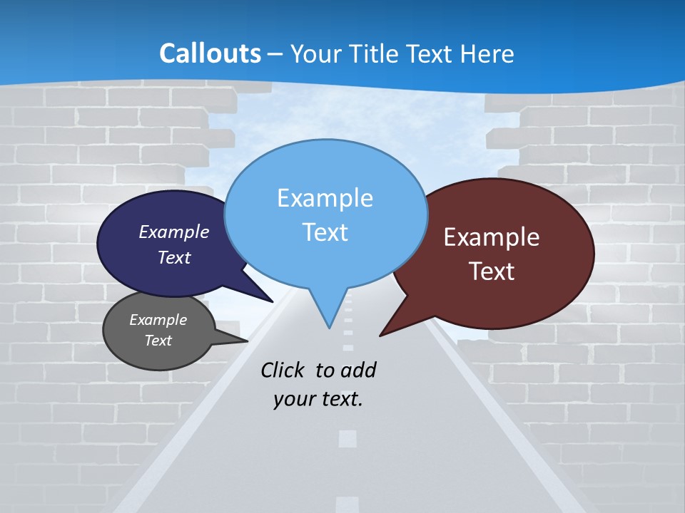 Determination Believing Light PowerPoint Template