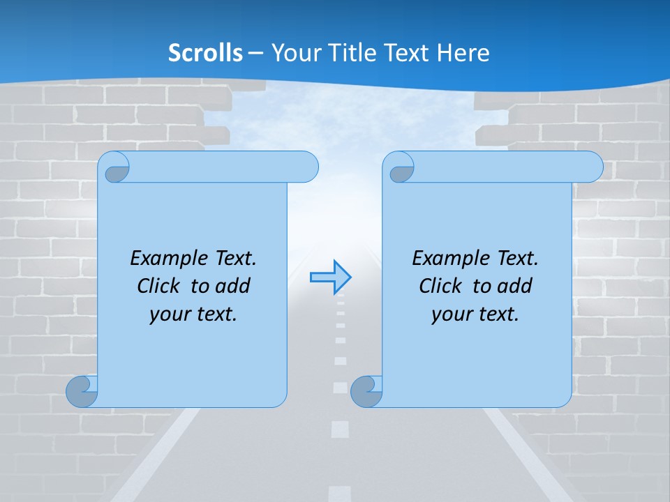 Determination Believing Light PowerPoint Template
