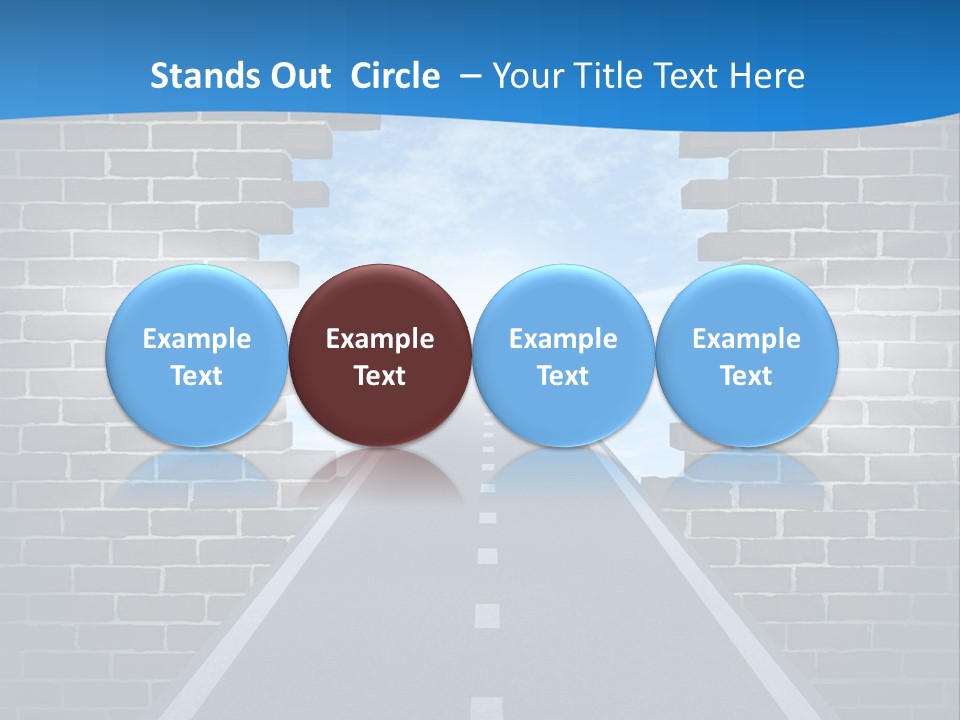 Determination Believing Light PowerPoint Template