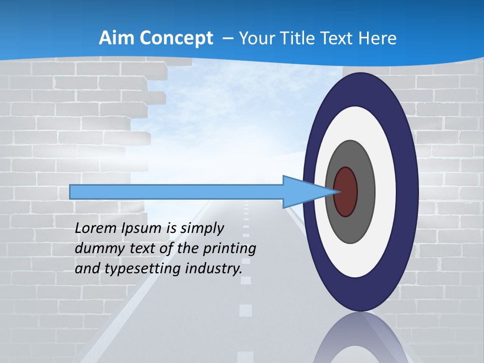 Determination Believing Light PowerPoint Template