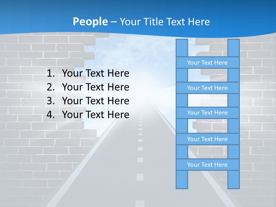 Determination Believing Light PowerPoint Template