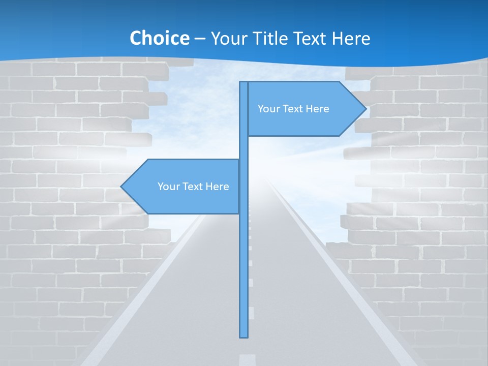 Determination Believing Light PowerPoint Template