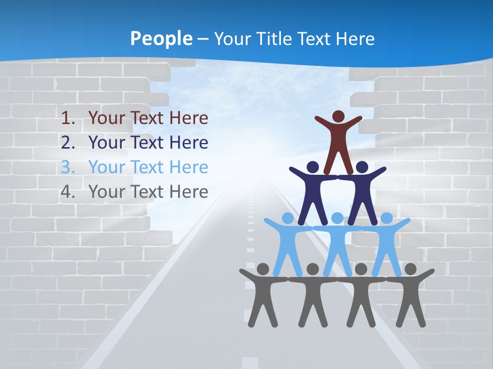 Determination Believing Light PowerPoint Template