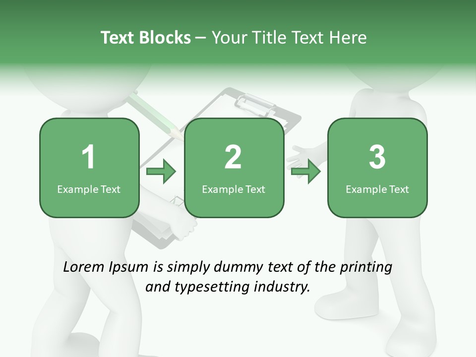 Symbol Thinking Test PowerPoint Template