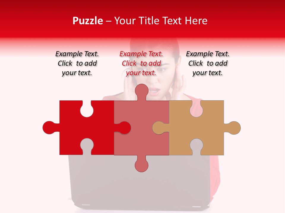 Hair Disgusted Pretty PowerPoint Template