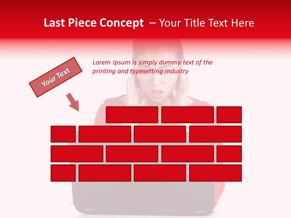 Hair Disgusted Pretty PowerPoint Template