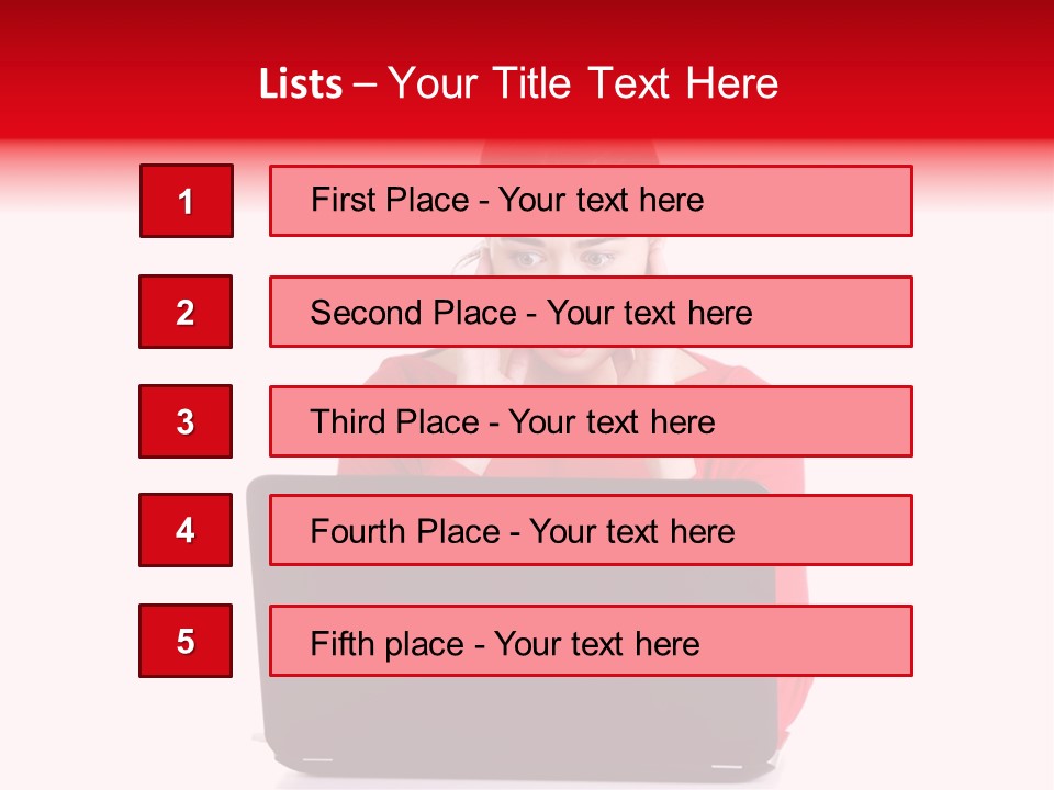 Hair Disgusted Pretty PowerPoint Template