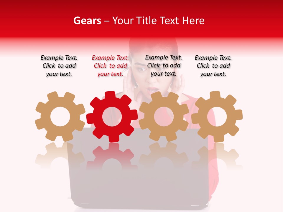 Hair Disgusted Pretty PowerPoint Template