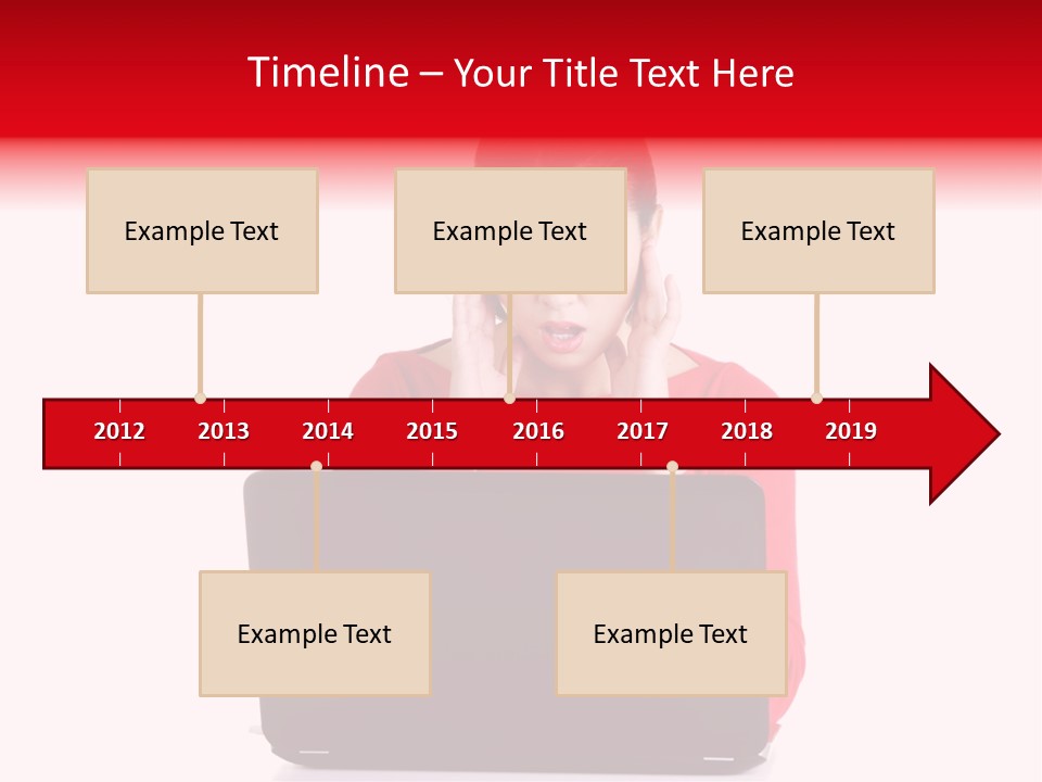 Hair Disgusted Pretty PowerPoint Template