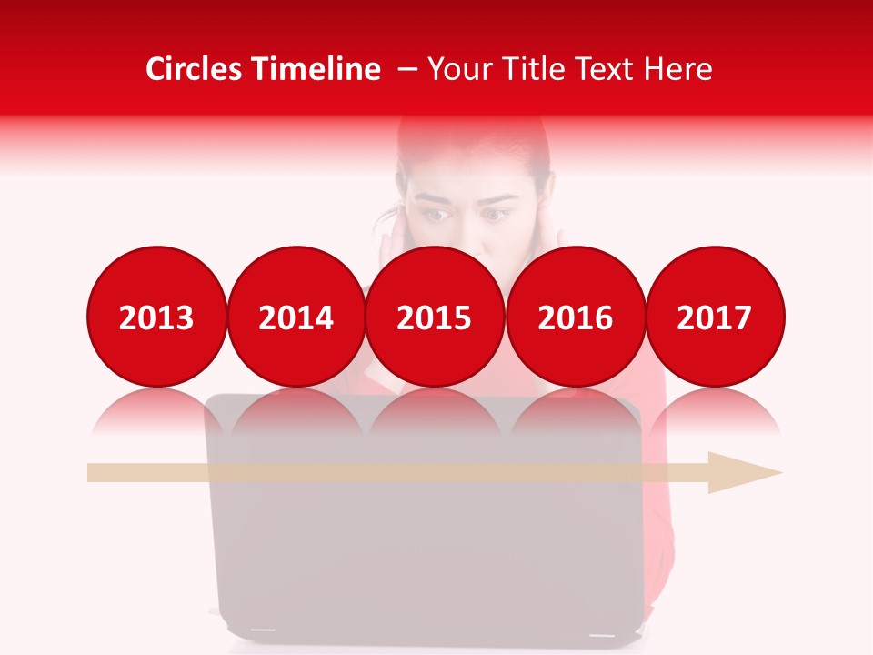 Hair Disgusted Pretty PowerPoint Template