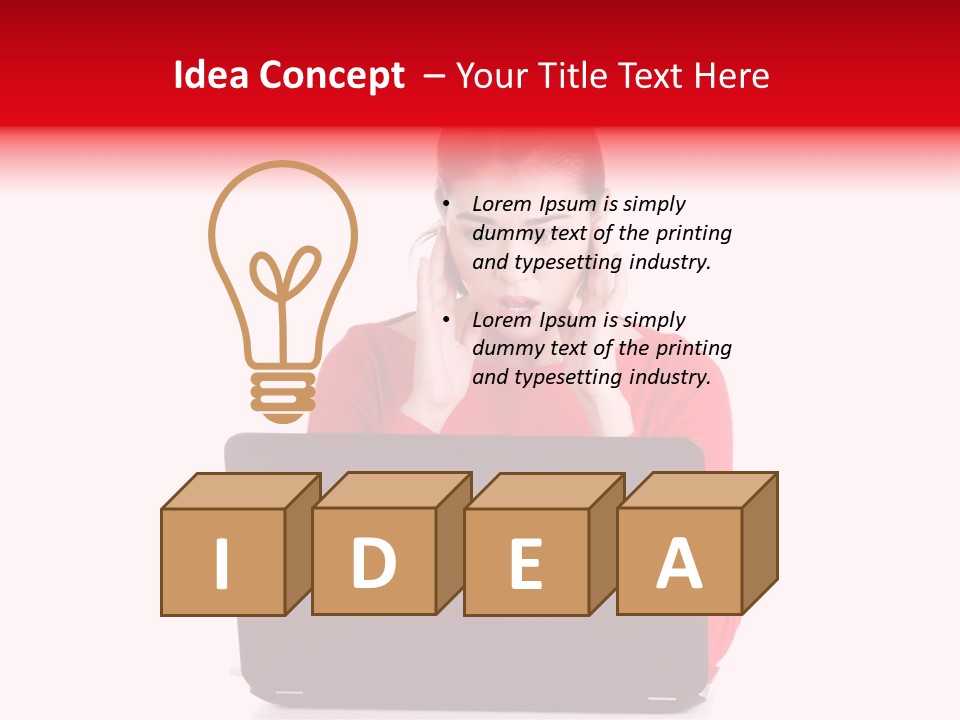 Hair Disgusted Pretty PowerPoint Template