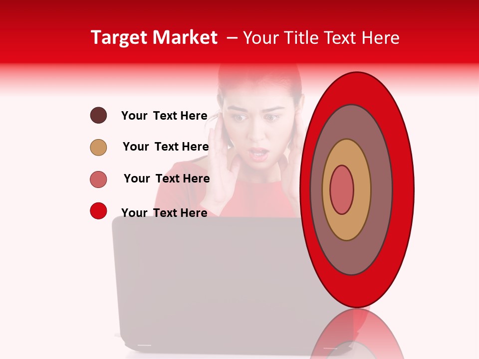 Hair Disgusted Pretty PowerPoint Template