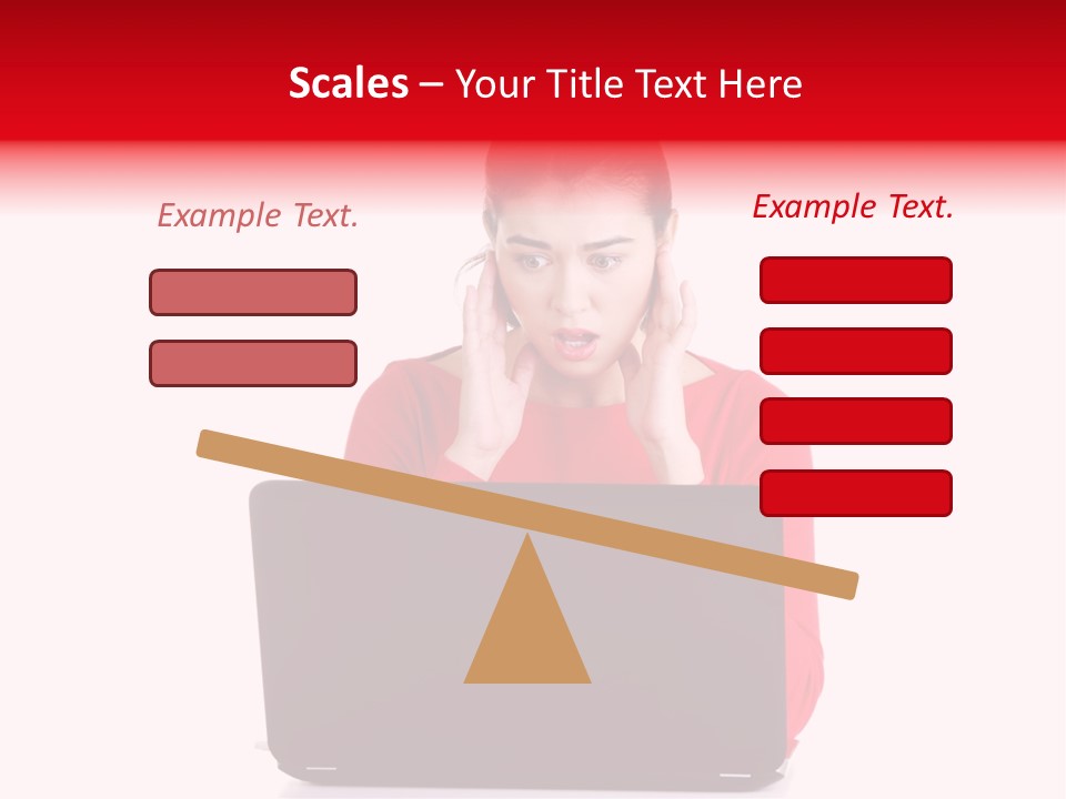 Hair Disgusted Pretty PowerPoint Template