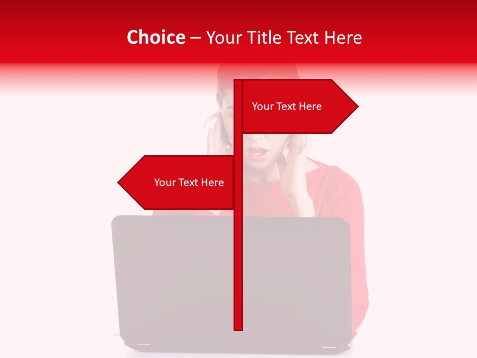 Hair Disgusted Pretty PowerPoint Template