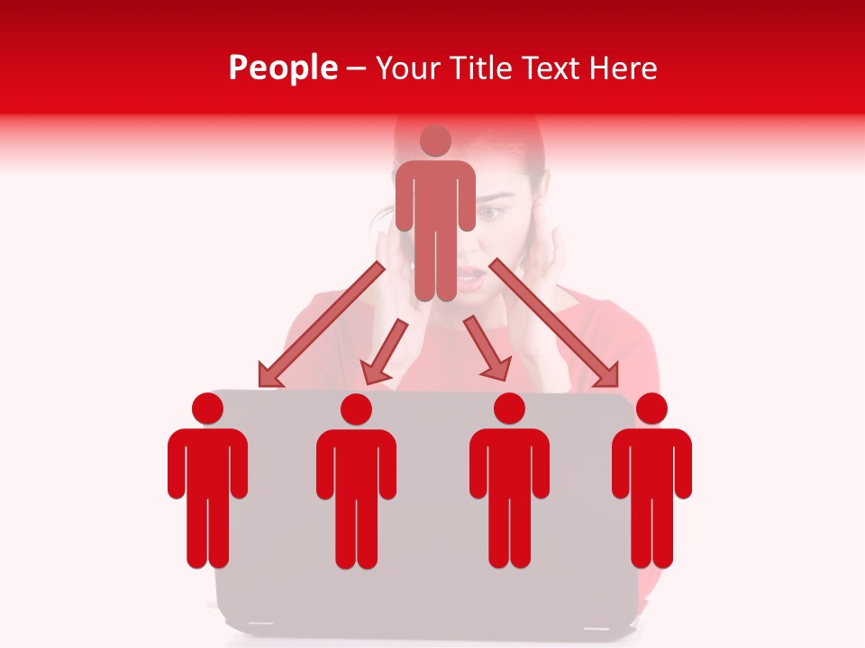 Hair Disgusted Pretty PowerPoint Template