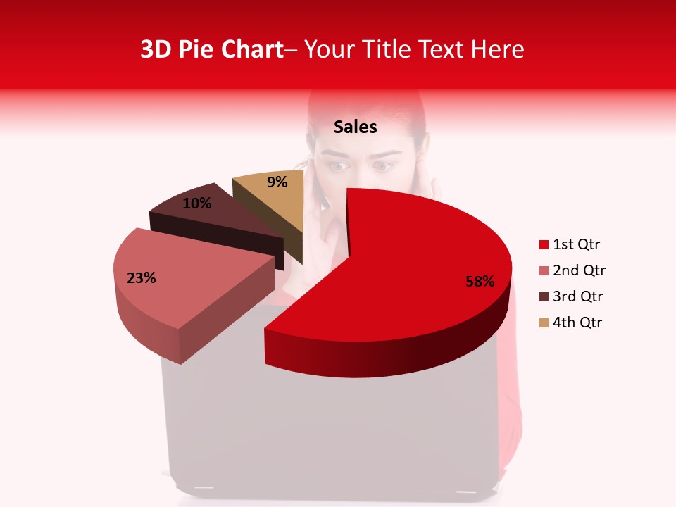 Hair Disgusted Pretty PowerPoint Template