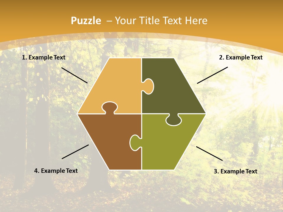 Backlit Set Wooden PowerPoint Template