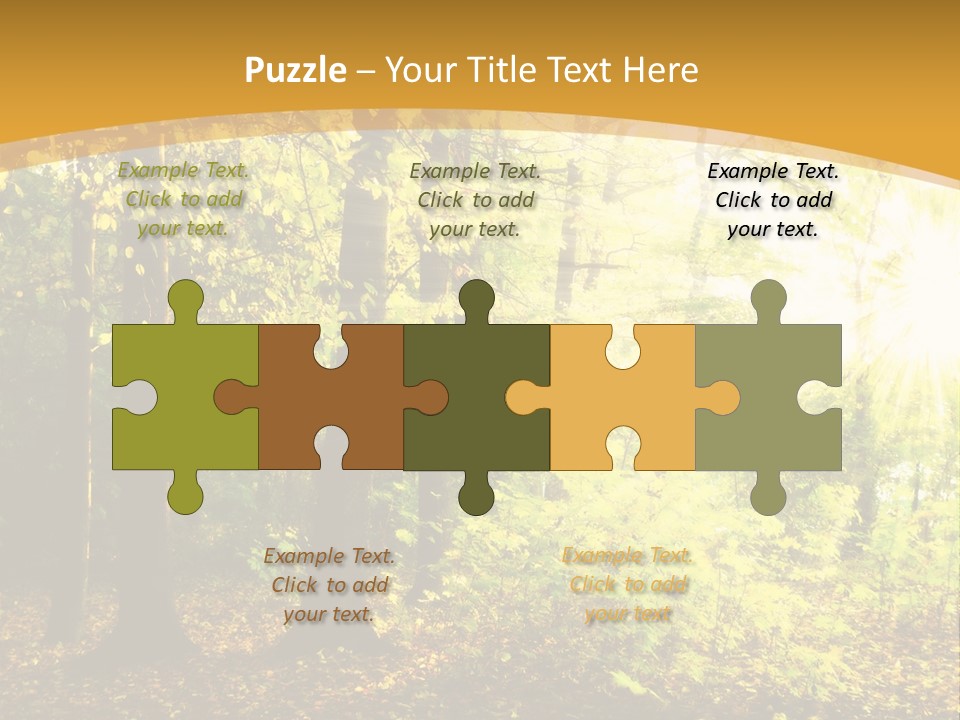 Backlit Set Wooden PowerPoint Template