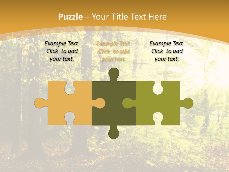 Backlit Set Wooden PowerPoint Template