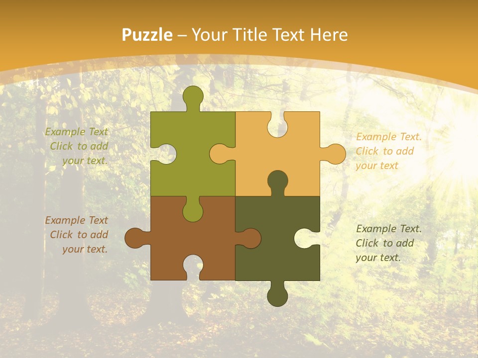 Backlit Set Wooden PowerPoint Template