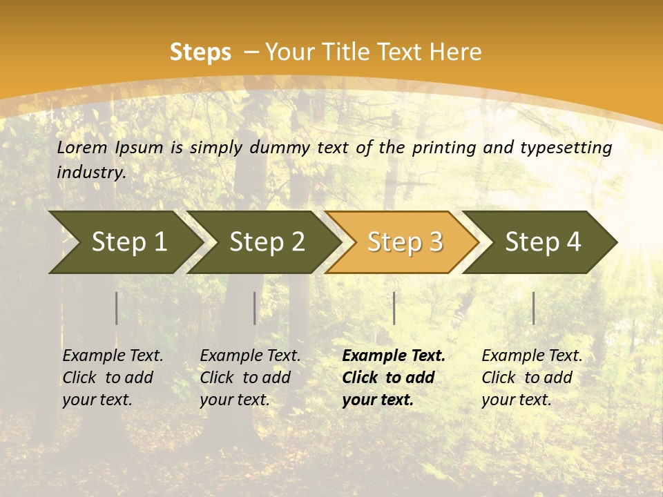 Backlit Set Wooden PowerPoint Template
