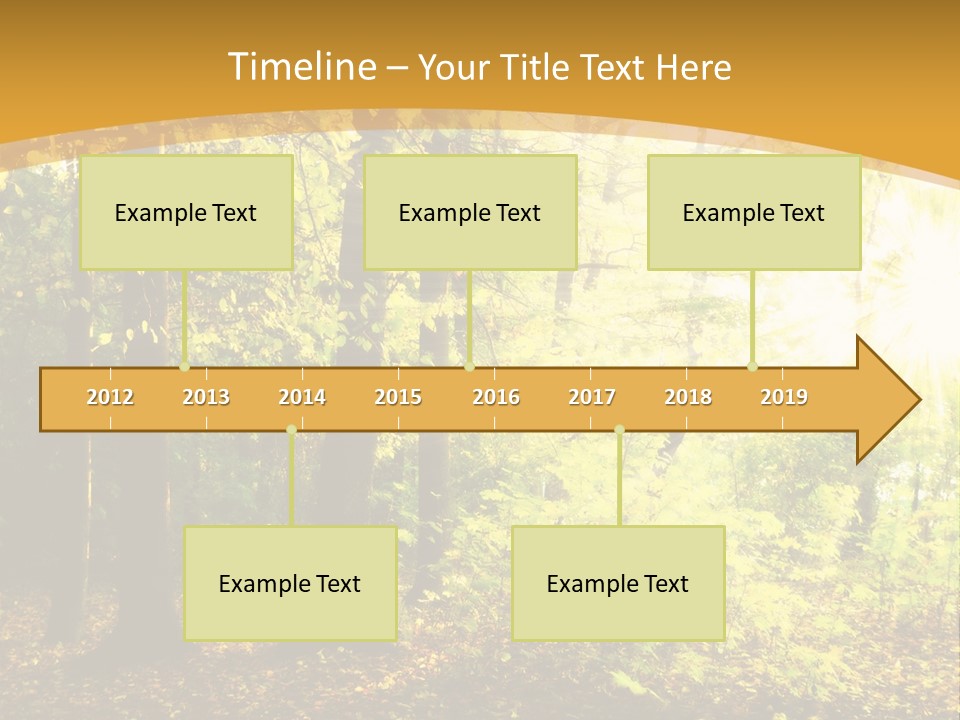 Backlit Set Wooden PowerPoint Template