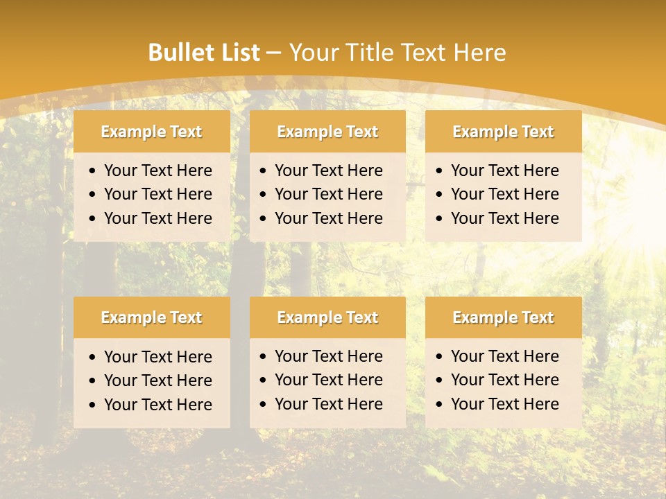 Backlit Set Wooden PowerPoint Template