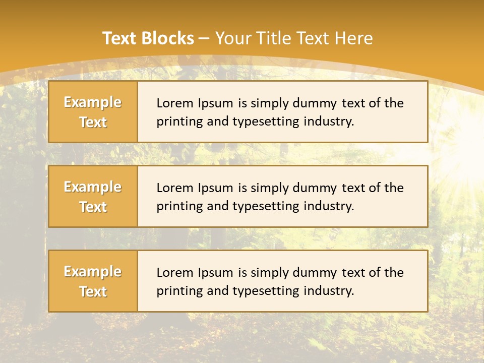 Backlit Set Wooden PowerPoint Template