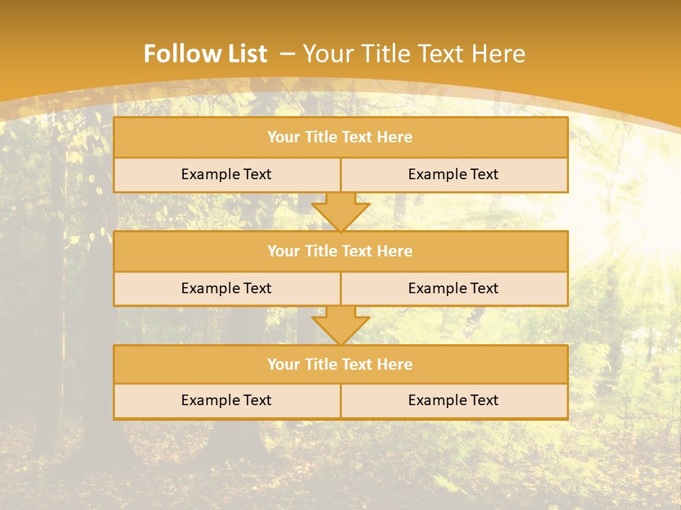 Backlit Set Wooden PowerPoint Template
