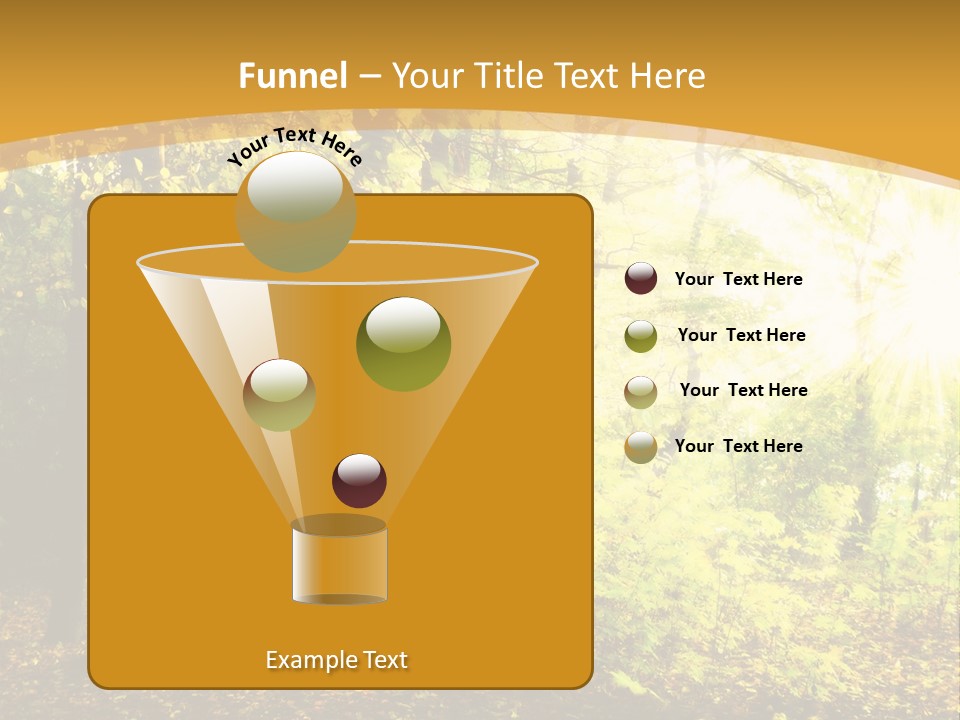 Backlit Set Wooden PowerPoint Template