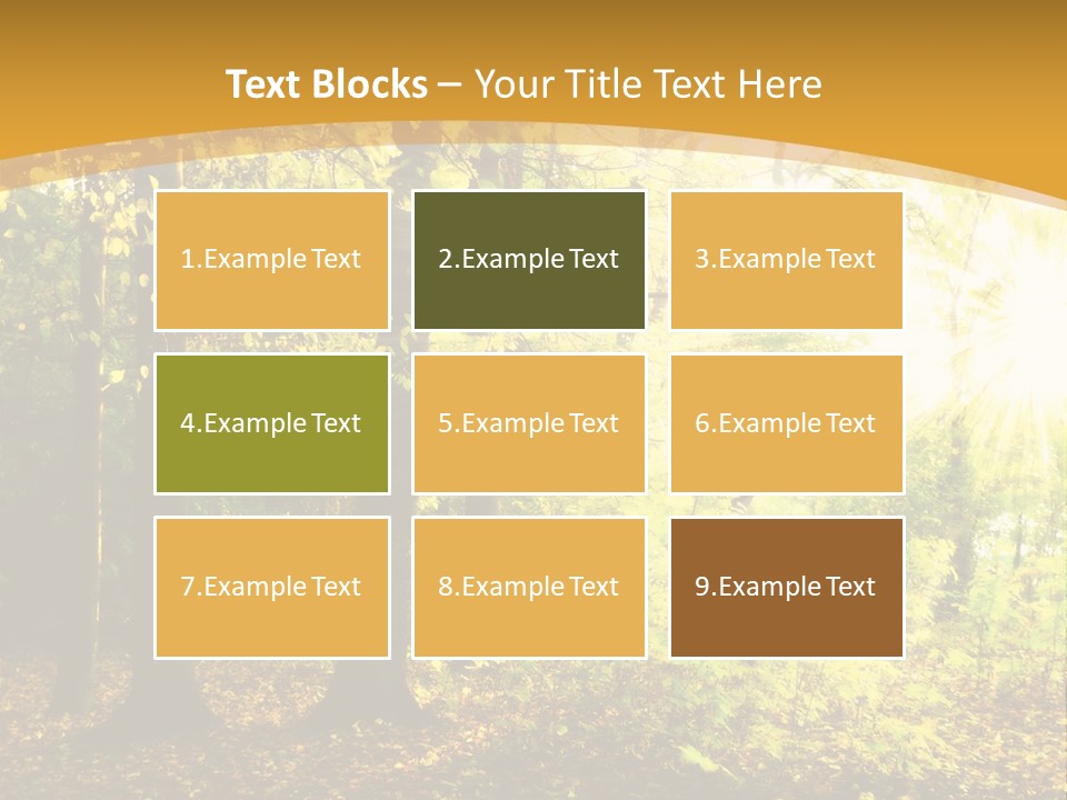Backlit Set Wooden PowerPoint Template