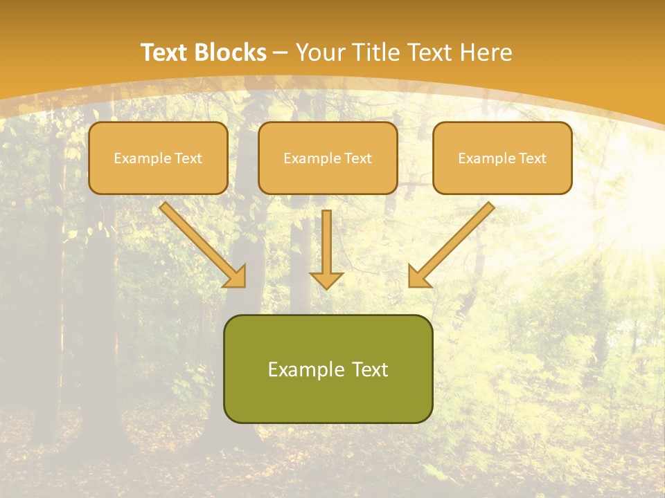 Backlit Set Wooden PowerPoint Template