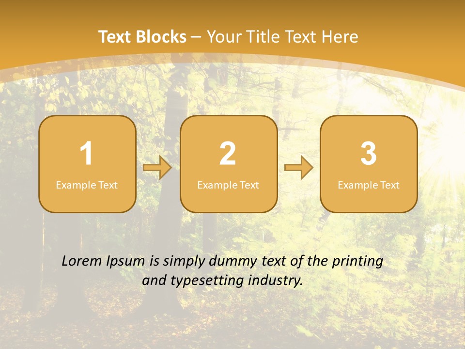 Backlit Set Wooden PowerPoint Template
